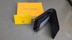 Premium Black Checkered Bifold Wallet
