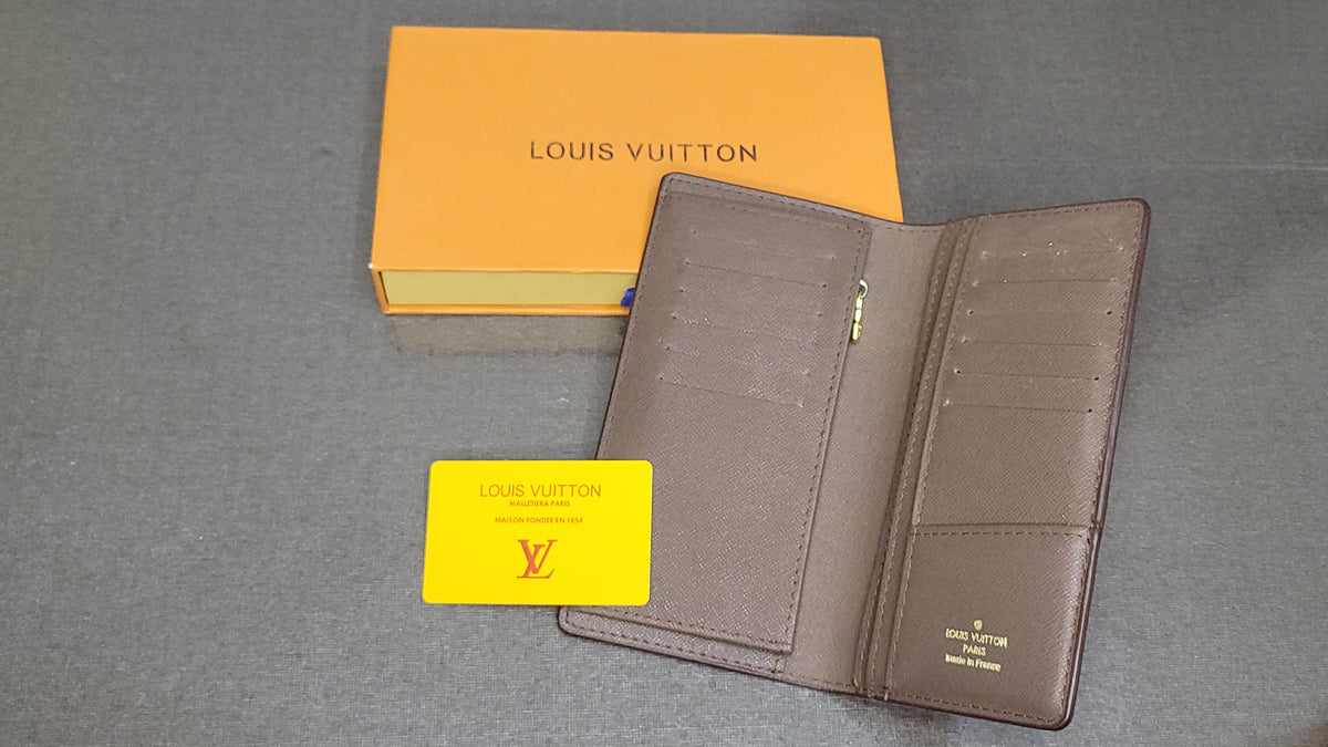 LV inspired long wallet