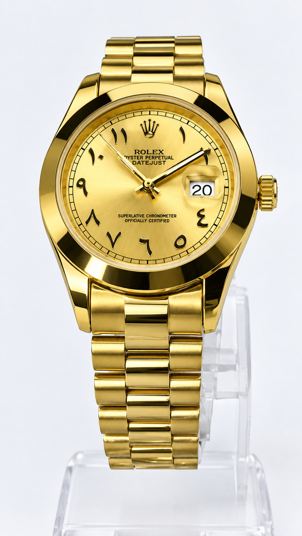 Rolex Golden Arabic Dial