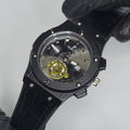 Hublot strap with skeleton dial