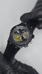 Hublot strap with skeleton dial