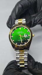 RLX two-tone green dial
