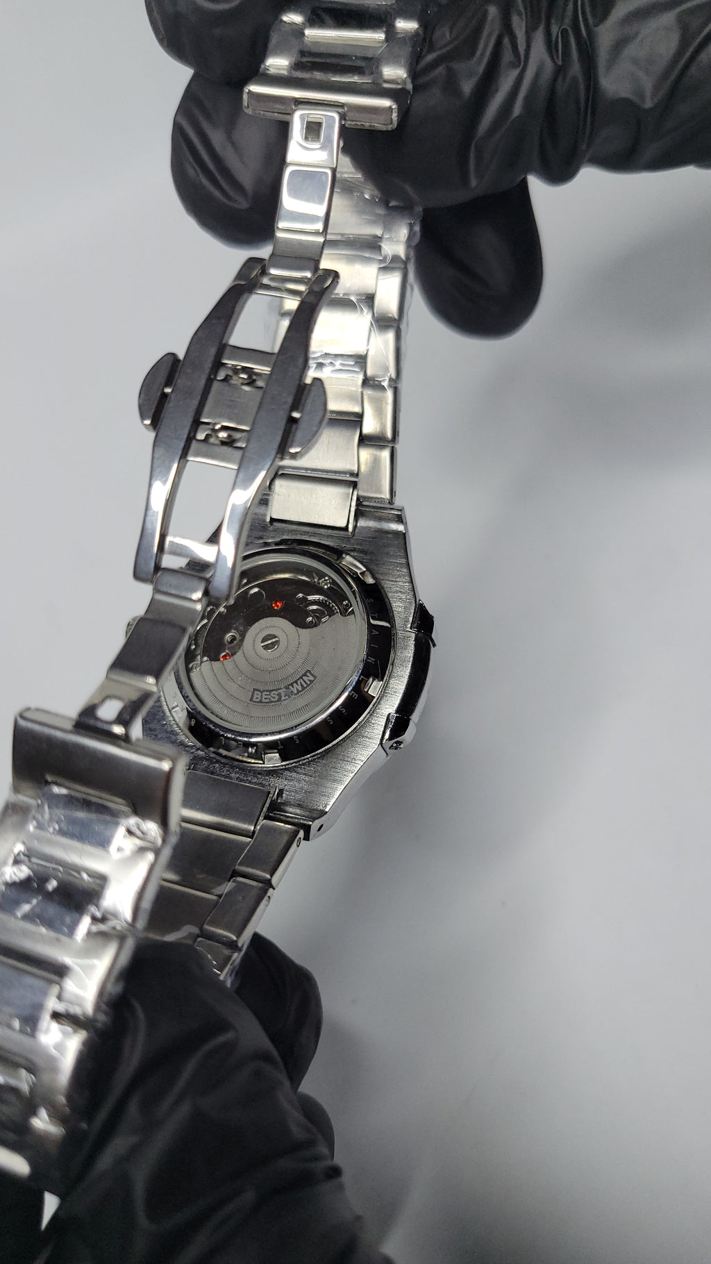 Bestwin white dial semi-automatic