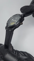 Hublot strap with skeleton dial