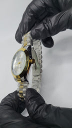 Rolex Two-Tone Arabic Dial.
