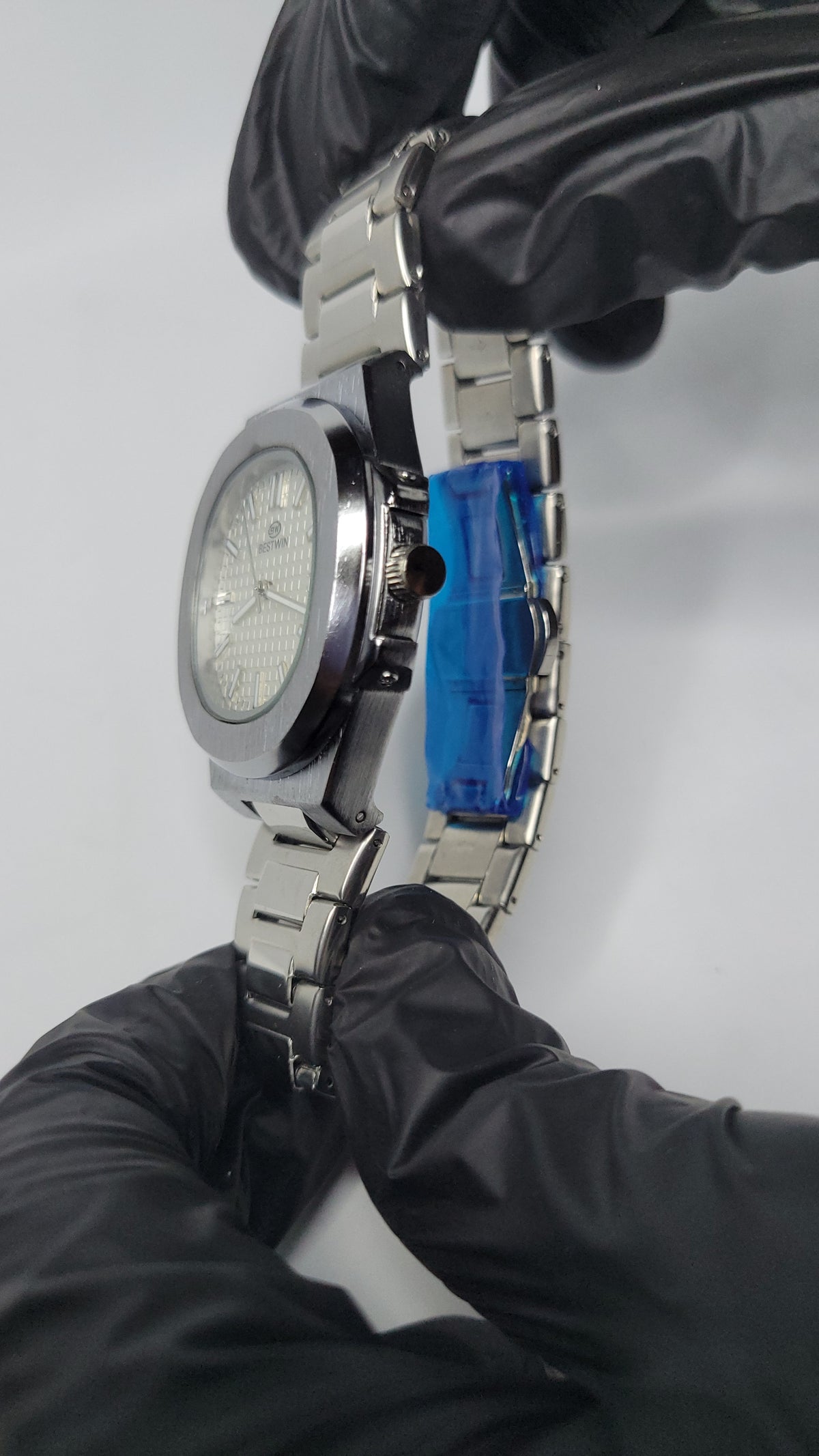 Bestwin white dial semi-automatic
