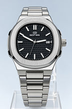 Bestwin black dial semi-automatic
