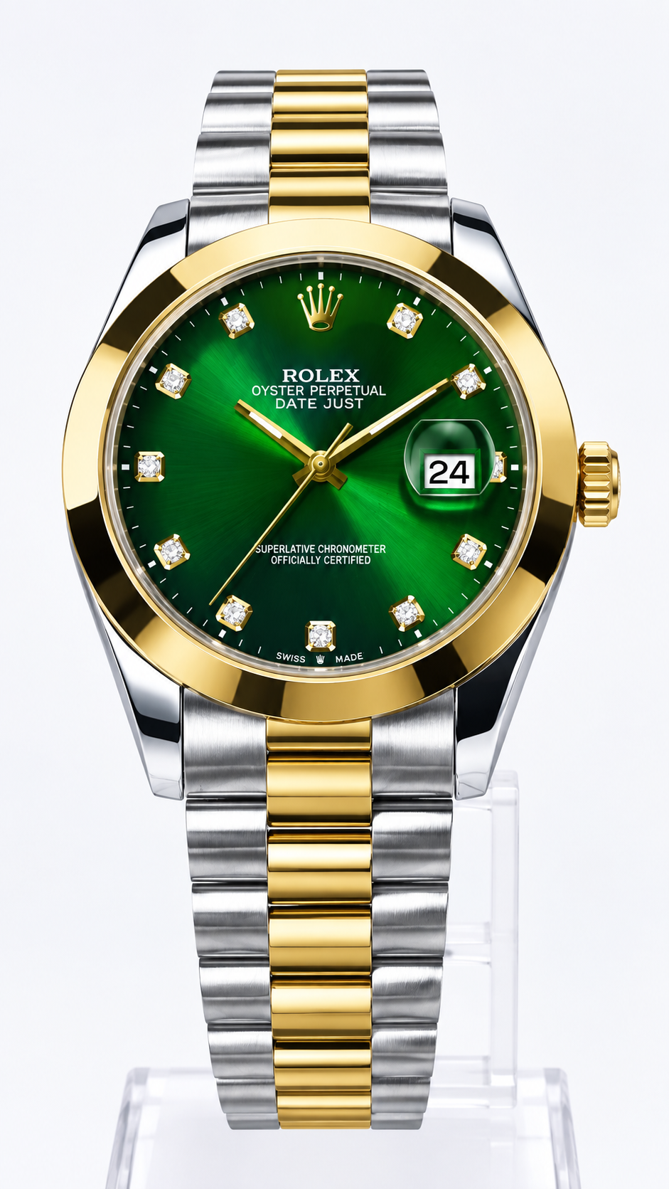 RLX two-tone green dial