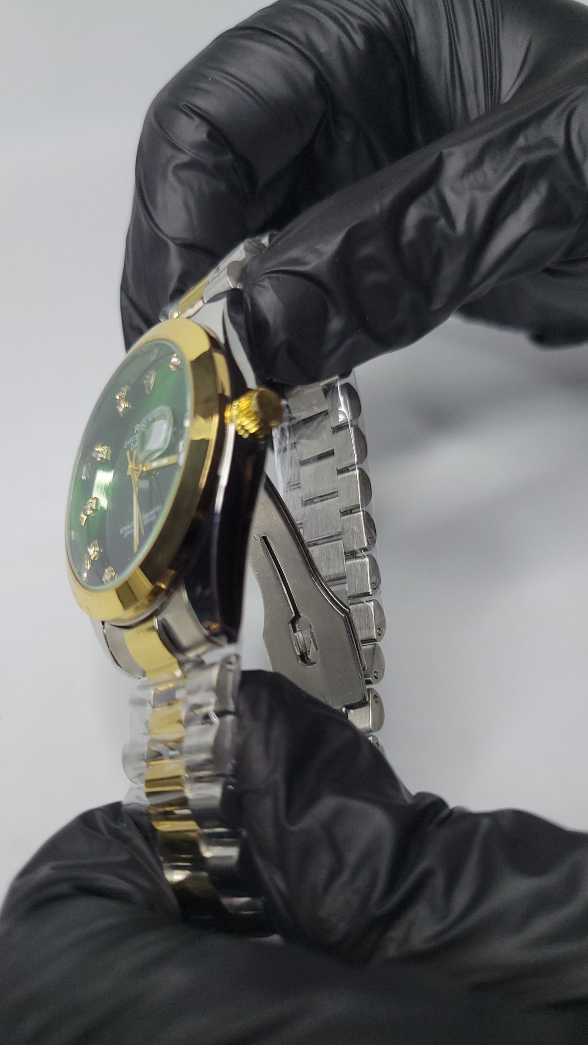 RLX two-tone green dial