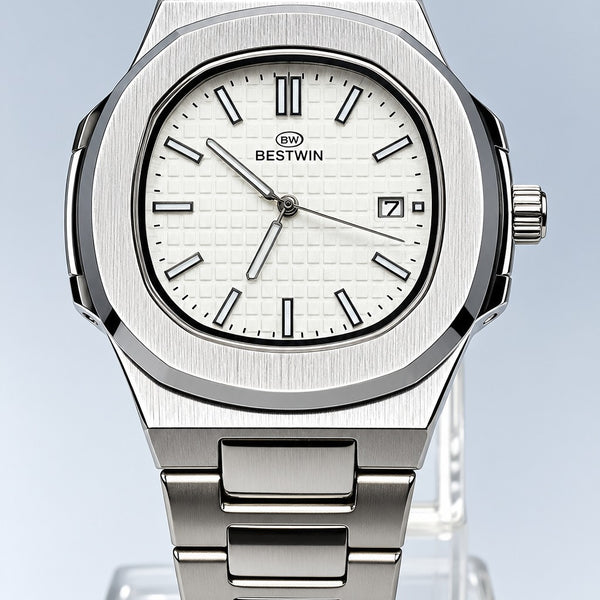Bestwin white dial semi-automatic